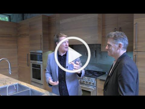 Screenshot of Dean Larkin in Youtube video interview | Contemporary Architect Dean Larkin Featured in YouTube Series
