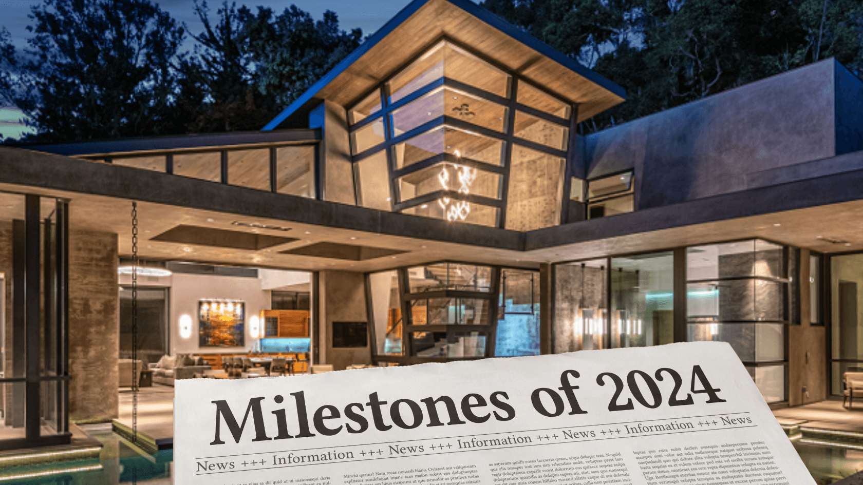 Banner Milestones 2024 Year in Review - Dean Larkin Design