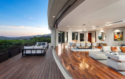 living room to patio - Tigertail Project - Dean Larkin Design