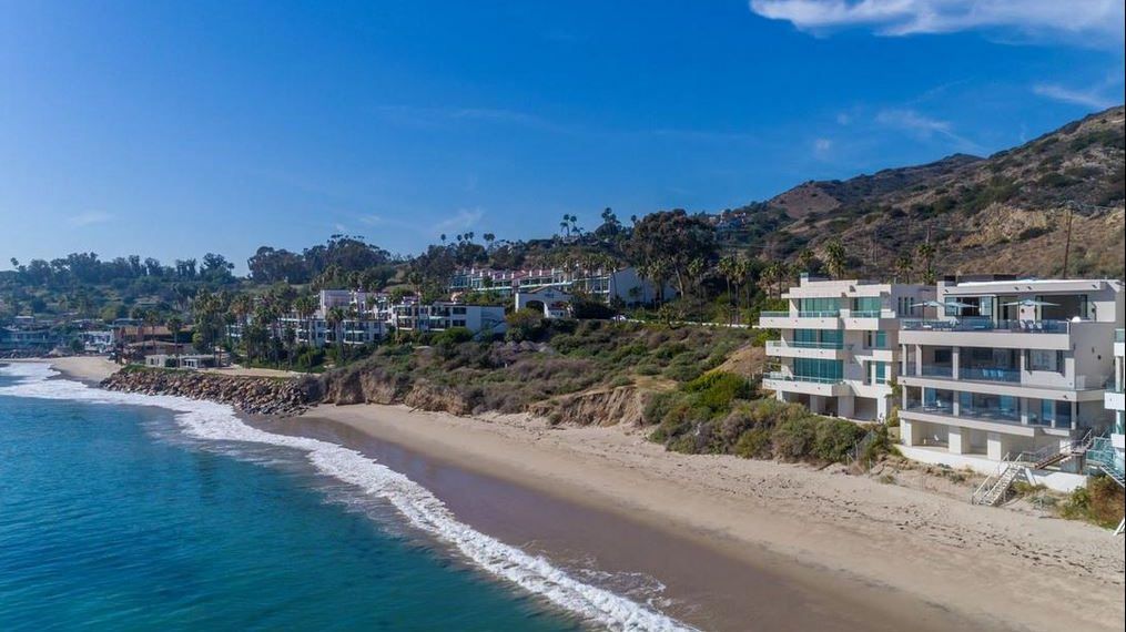 Latigo Shore Project - view of homes on the beach - Inspiring Architectural Designs -Dean Larkin Design