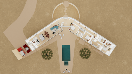 Aerial View Cut Out | Faith Yucca Valley | Dean Larkin Design