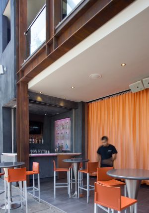 Micky's outdoor bar | Dean Larkin Design