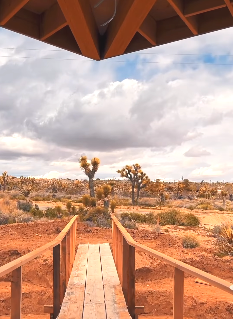 Los Angeles architecture firm | walkway from faith project