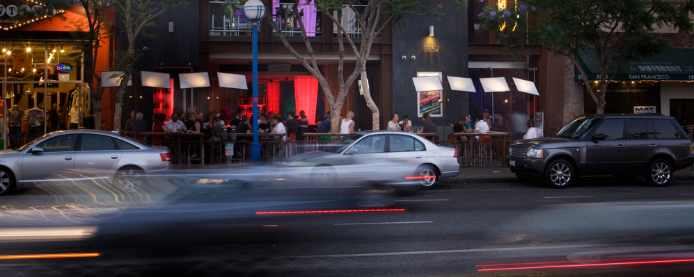 micky's bar in West Hollywood, design by Dean Larkin Design architect in West Hollywood CA