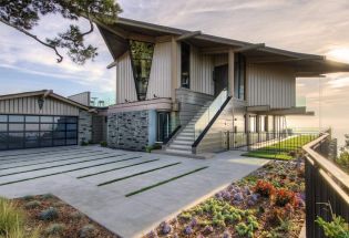 Organic modern architecture projects by Dean Larkin Design: Bluejay, Eagle Lake, Nydes, and Macapa residences