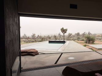 view of patio and pool with a Joshua Tree - Faith Project - Dean Larkin Design