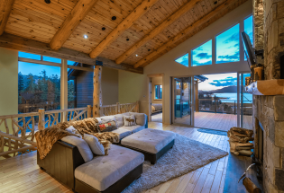 Organic modern architecture projects by Dean Larkin Design: Bluejay, Eagle Lake, Nydes, and Macapa residences