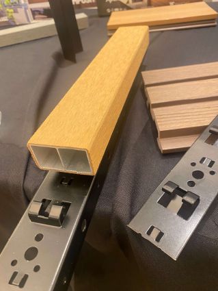 Eva-Last wood product at Bond event - architectural design innovations at Bond event - Dean Larkin Design