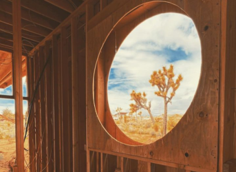 interior window of faith project | Dean Larkin Design